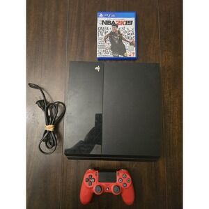 Sony PlayStation 4 500GB Console With One Controller, Wires And Game